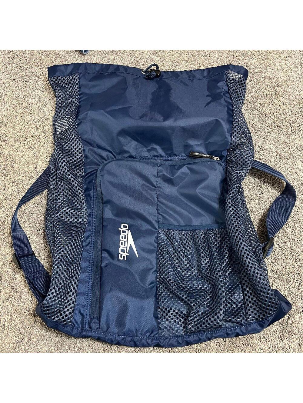 Speedo Navy Mesh Bag
